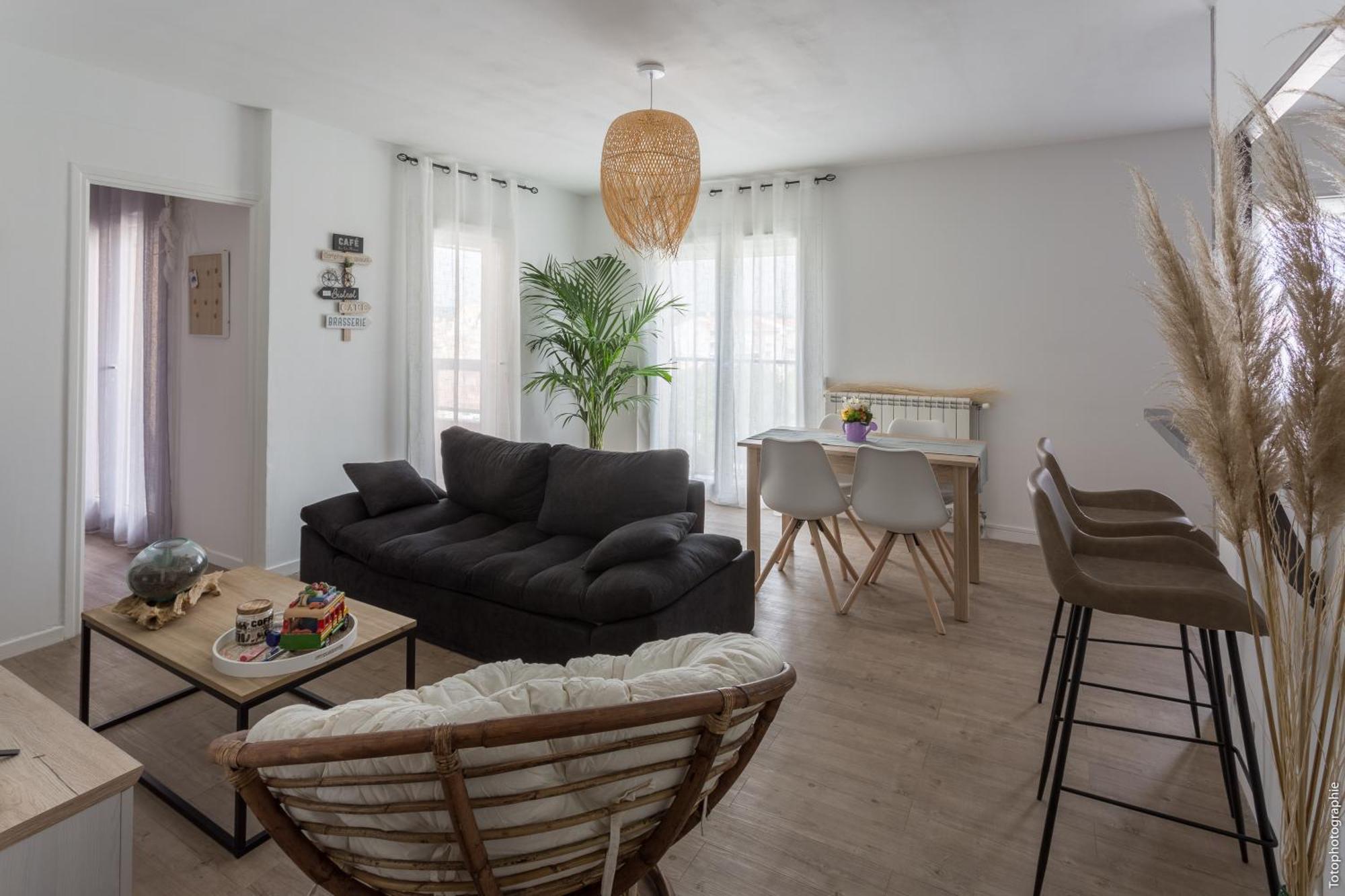 Appartement T2 Proche Centre Ville Истр Экстерьер фото